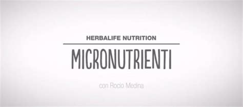 Cosa Sono I Micronutrienti