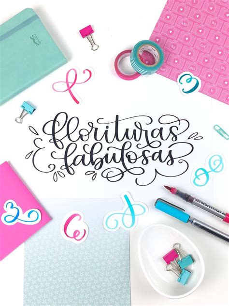 Adorna Tus Letterings Con Florituras Fabulosas Cristel Design