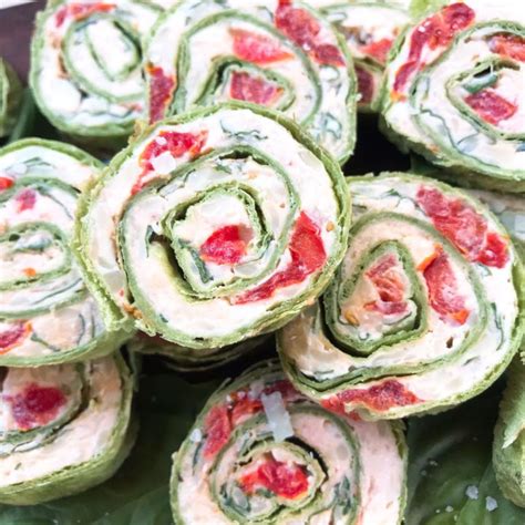 Caprese Pinwheel Roll Ups Three Olives Branch