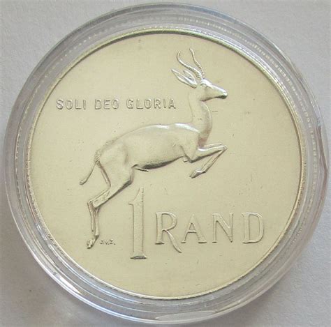 Südafrika 1 Rand 1966 Jan van Riebeeck Afrikaans Silber eBay