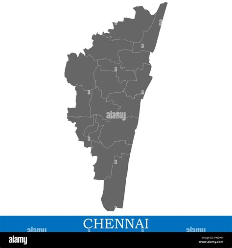 Chennai District Map