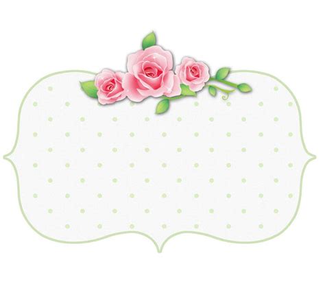 Free Printable Flower Name Tags