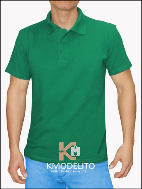 Polo Camisero Piket Reactivo Verde Perico Polos Publicitarios