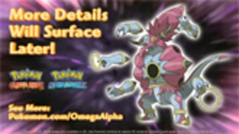 Pokémon Omega Ruby Alpha Sapphire hoopa unbound Cheat Code Central