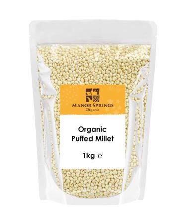 Organic Puffed Millet Kg By Manor Springs Organic