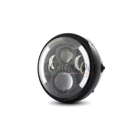 Faro Anteriore Modern Full Led Con Frecce Nero