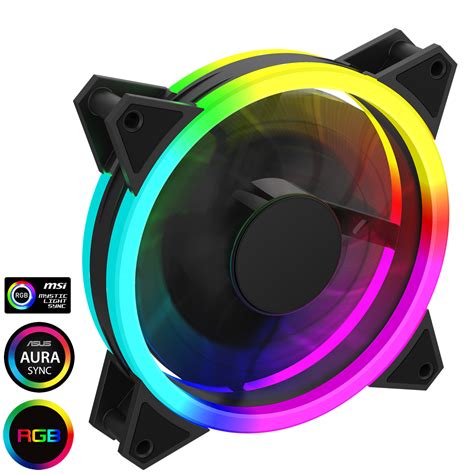 Velocity 12cm Rainbow Argb Fan Gamemax Uk