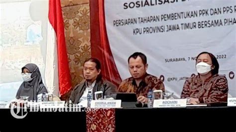 Rekrutmen Badan Adhoc Pemilu 2024 Kpu Jatim Harap Keterwakilan