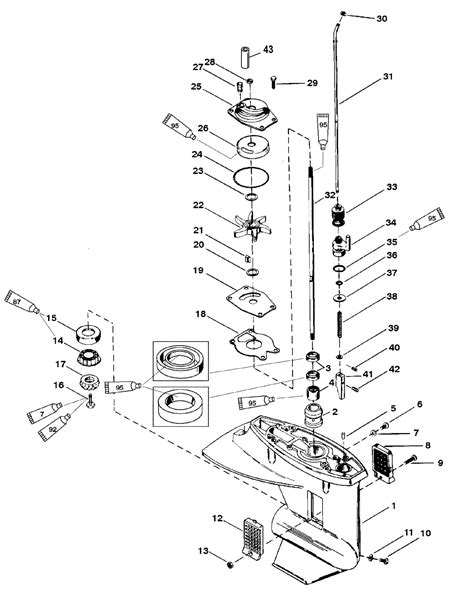 25 Hp Mercury Tilt Motor Diagram Mercury Outboard Wire Diagr