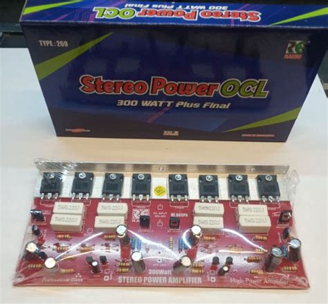 Kit Power Stereo Ocl Wat Plus Final Lazada Indonesia