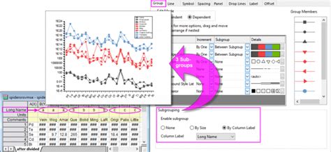 Help Online Origin Help The Plot Details Stack Tab