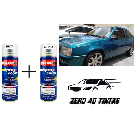 Tinta Automotiva Spray Azul Vandike Met Lico Gm Verniz Shopee Brasil