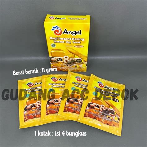 Jual Ragi Donat 11gram Ragi Instant Kering Instant Dry Yeast 1box