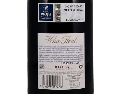 Viña Real Gran Reserva Rioja 2016