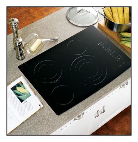 GE 30" Built-In Electric Cooktop Black PP945BMBB - Best Buy