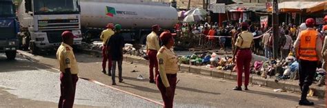 Fire Disaster Averted As Patrol Laden Tanker Nearly Explodes In Lagos