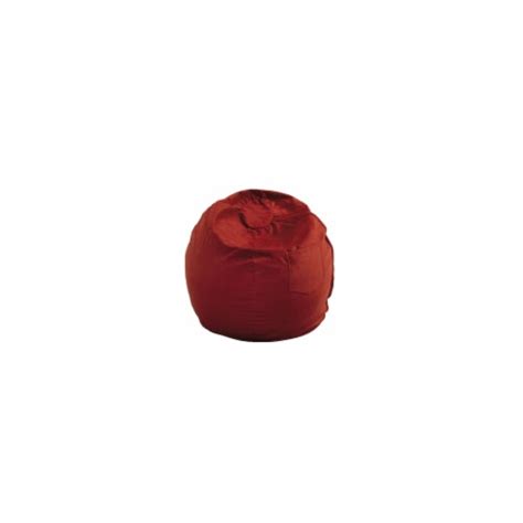 Fun Furnishings 30232 Red Micro Suede Small Beanbag By Fun Furnishing 1 Kroger