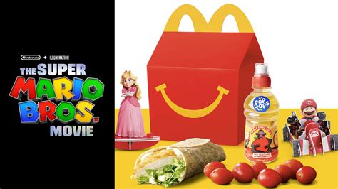 The Super Mario Bros Movie Happy Meals Now Available At Maccas Vooks