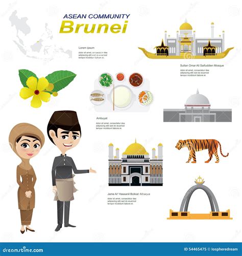 Brunei Map. Vector Illustration | CartoonDealer.com #216042706