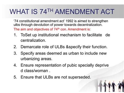 74th Amendment Of India Ppt By Piyushicpptx