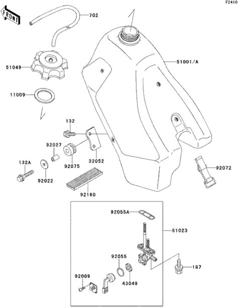 Coastal Motorcycle Centre Kdx Fuel Tank