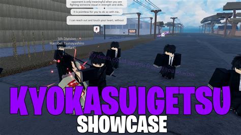 Type Soul NEW MYTHICAL KYOKASUIGETSU SHIKAI SHOWCASE YouTube