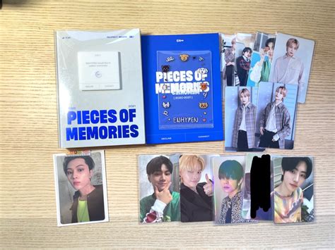 All For Wts Lfb Enhypen Pcs Pom Pieces Of Memories Enconnect D