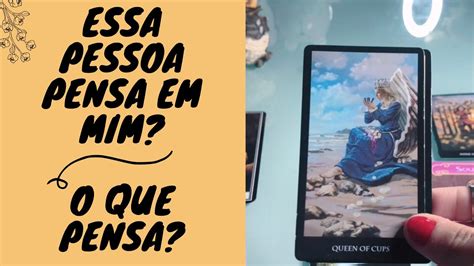 ESSA PESSOA PENSA EM MIM OU JÁ ME ESQUECEU DESCUBRA Tarot responde