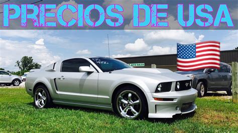 Cuanto Cuesta Un CARRO USADO MUSTANG En EEUU Precios De USA