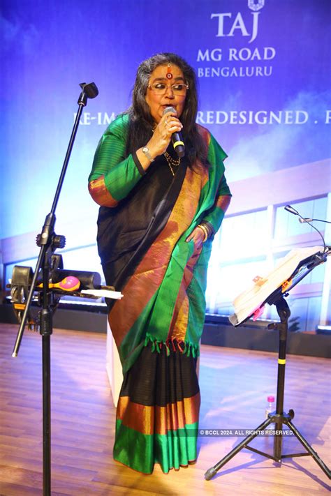 Usha Uthup Performs During The Taj Mg Roads Celebration Of Being