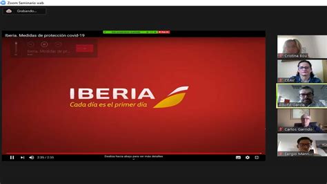 Ceav Re Ne A Agencias De Viajes En Un Webinar Con Iberia Gaceta