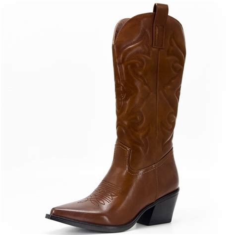 Bottes Western Marron Pour Femme Univers Western