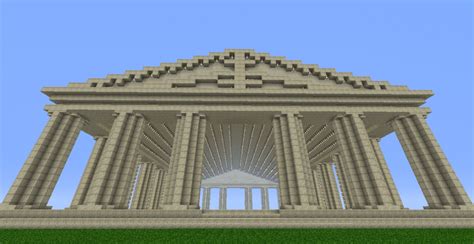 Greek temple Minecraft Map