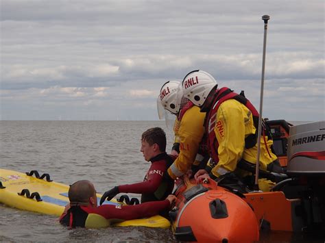 Rhyl Rnli Lifeboats And Lifeguards Begin Training For The Summer Season