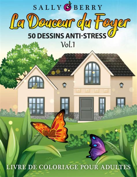 Buy Livre De Coloriage Pour Adultes La Douceur Du Foyer Simples