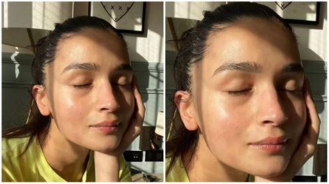 Alia Bhatt Glows Without Makeup As She Sits In The Morning Sun For Some