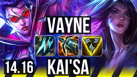 VAYNE Karma Vs KAI SA Seraphine ADC 12 2 8 700 Games