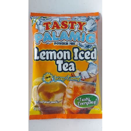 TASTY PALAMIG LEMON ICED TEA 500G Shopee Philippines