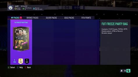 Fut Freeze Party Bag Sbc Fifa Youtube