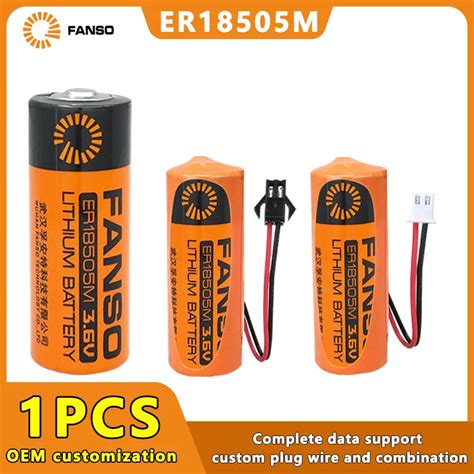 Fanso Pcs Er M V Eine Prim Re Lithium Batterien F R