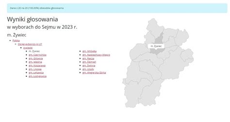 Oficjalne Wyniki Wyborów 2023 W Żywcu Tutaj Wygrał Pis Który Kandydat Do Sejmu Zebrał