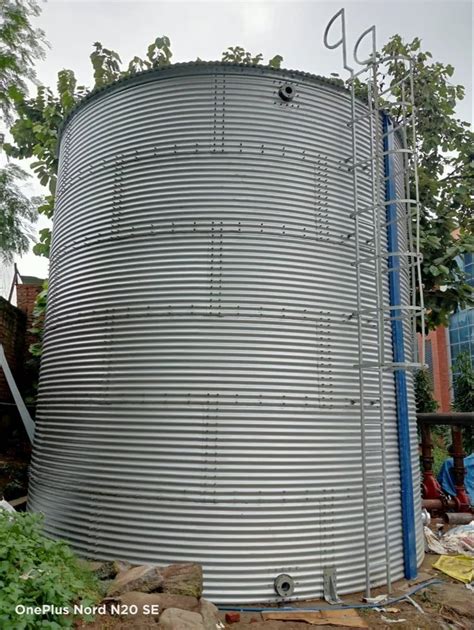 Waste Water Storage Zincalume Steel Tank More Than 50000 L At Rs 4