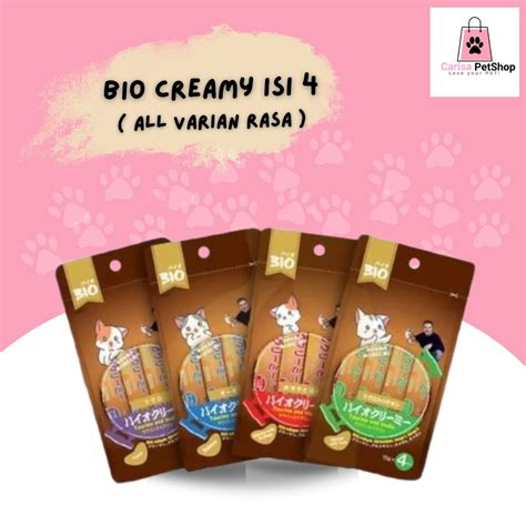 Jual Bio Creamy Treat Snack Kucing X G Shopee Indonesia