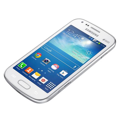 Samsung Galaxy S Duos Gt S Blanc Mobile Smartphone Samsung