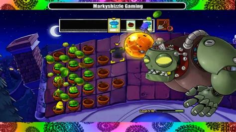 Plants VS Zombies Final Boss Battle Dr Zomboss Rooftop Defense