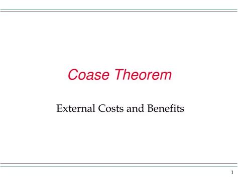 PPT - Coase Theorem PowerPoint Presentation, free download - ID:841673