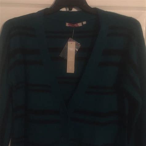 Nwt Cardigan Blue Green Clothes Design Fashion Design Fashion Tips