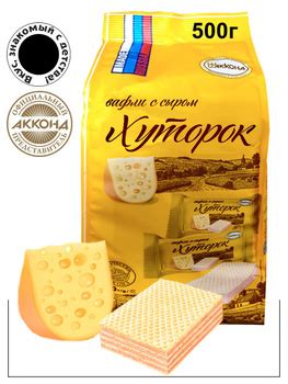 Вафли Хуторок Акконд – купить в интернет-магазине OZON по низкой цене