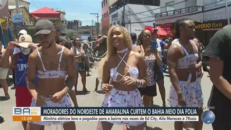 Tradicional Carnaval Do Nordeste De Amaralina Recebe Mais De