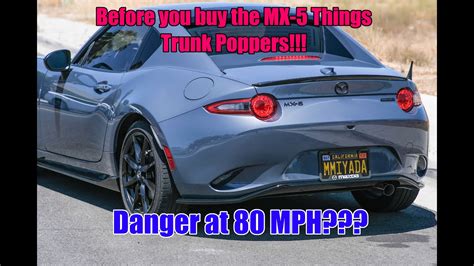 MX 5 Things Trunk Popper Fear YouTube